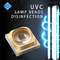 UVC τσιπ 265nm τσιπ των UVC οδηγήσεων 80-120mW 270nm 280nm SMD 3535 των UV UVC οδηγήσεων διόδων 1W 3W 5W
