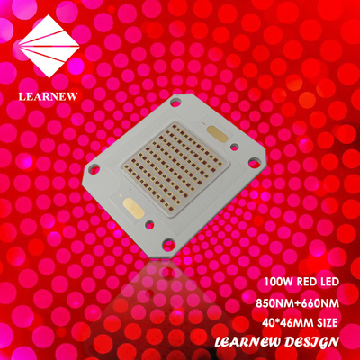 4046 IR LED Chips 100W 660nm 850nm Κόκκινο LED Chip Μεγάλη διάρκεια ζωής