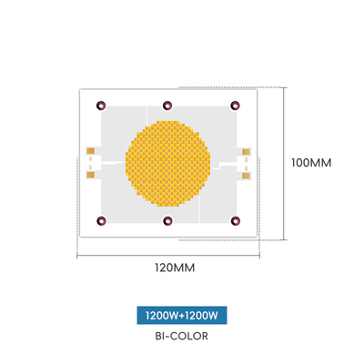 2400W διχρωματικό LED chip 2700K 6500K CRI 95+ για φωτογραφία