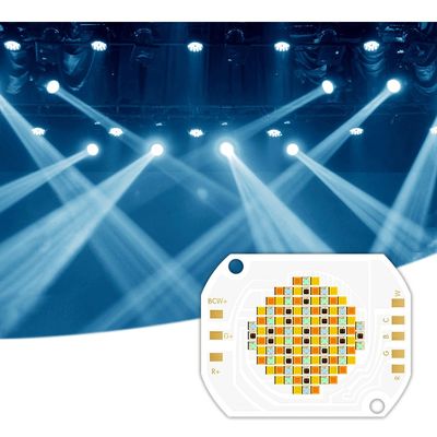 350W RGBWW 5 σε 1 έγχρωμο COB LED Chip με τάση εισόδου 45-48V και γωνία θέασης 120° για φωτισμό φωτογραφίας