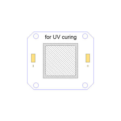 Υψηλή πυκνότητα που θεραπεύει 50W 385nm 18000-21000mW 4046 των UV οδηγήσεων συστημάτων