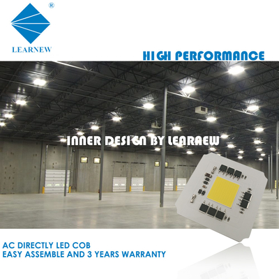 100W AC LED CHIP Πλήρες φάσμα Λευκό 3000k 6000k High Cri AC COB LED Chip