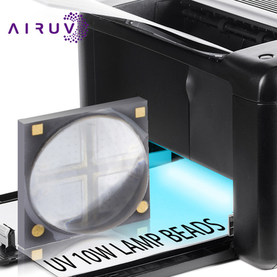 οδηγημένα 3W τσιπ 10W 365nm 385nm 395nm 6-7V Uva για τη UV θεραπεία