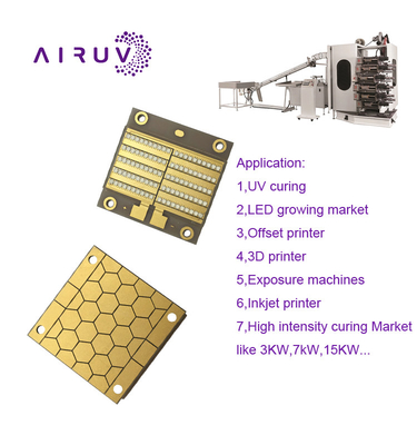 ΤΣΙΠ 300w 365nm 385nm 395nm των UV οδηγήσεων των οδηγήσεων 34-38v UVA