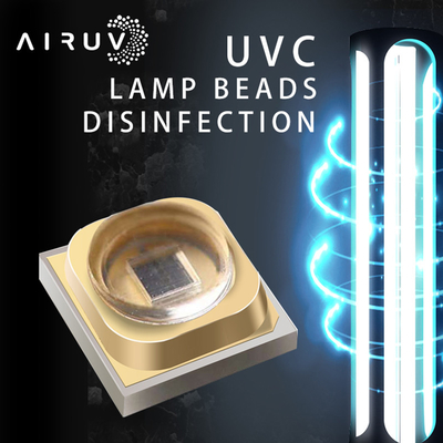 Υψηλό οπτικό τσιπ UVC 254nm UV οδηγημένο 270nm 280nm πορφυρό 1W 3W των οδηγήσεων δύναμης UVA UVB
