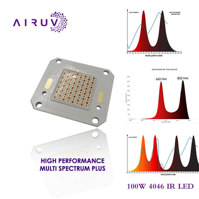 Εργοστάσιο Shenzhen 3535 4046 μέγεθος 100w 660nm 150w HIGH POWER IR LED COB Chip για προστασία του δέρματος Εικονική πραγματικότητα