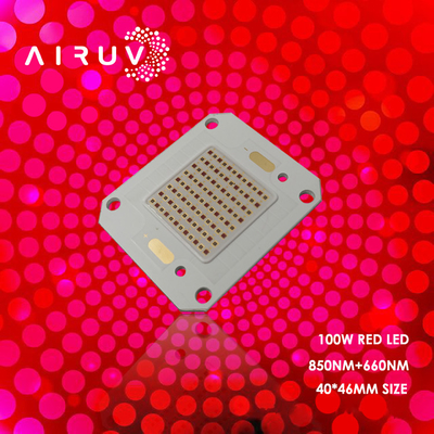 Εργοστάσιο Shenzhen 3535 4046 μέγεθος 100w 660nm 150w HIGH POWER IR LED COB Chip για προστασία του δέρματος Εικονική πραγματικότητα