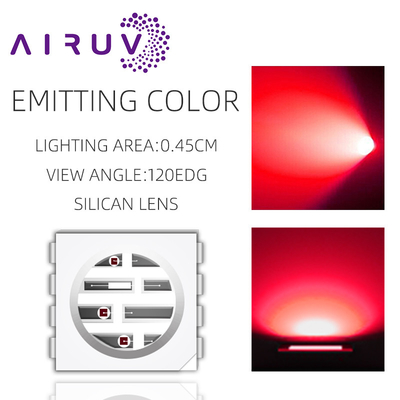 Χονδρικό SMD5050UYFIR SERIES 0,5w LED Chip 585-595nm 840-850nm 80-100mW για κάμερες και 3D εκτύπωση Με δωρεάν δείγμα