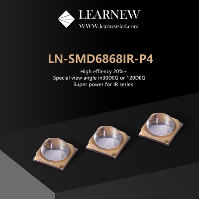 Τσιπ υψηλής πυκνότητας και έντασης IR LED 5-8W για κυριαρχικό μήκος κύματος 730-950MM