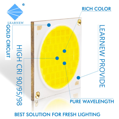 Υπερ-Αλουμινίου Flip COB LED Chips 1500-2000W 2700-6500K 45-50V για φώτα ψαρέματος