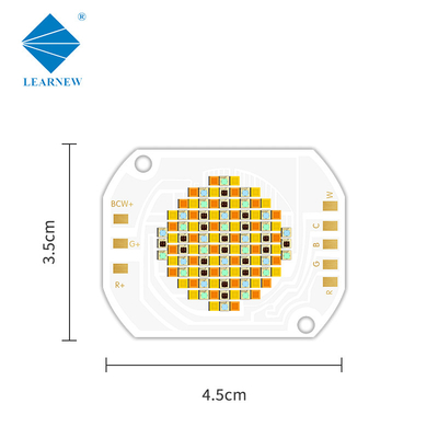 350W RGBCW 3545 RA95 NCSP τεχνολογία LED COB με CCT 620nm/460nm/520nm/2700K/6500K