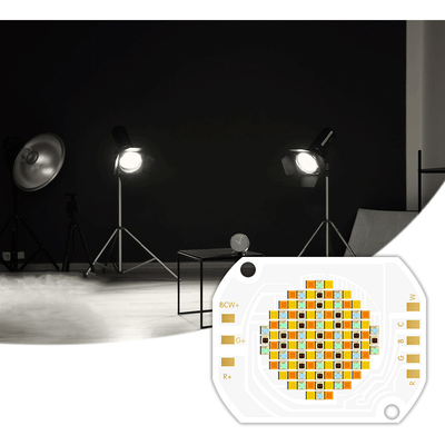 Rgbcw Led Chip 350w με VF 45-48V και 620nm/460nm/520nm/2700k/6500k επιλογές χρώματος