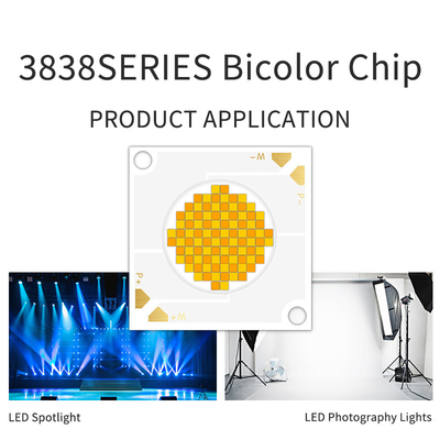 200W 200W COB LED Chip CRI95 Διχρωματικά LED COB με διπλή εξασθένηση CCT 2700K 6500K