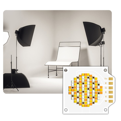 Υψηλής ισχύος 250W COB LED chip με πέντε χρώματα λειτουργία χαμηλώνει και ρυθμιζόμενο CCT