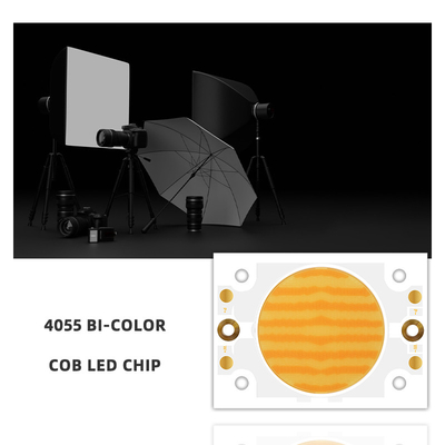 200w 200w Δύο χρώματα Cob Led Chip 4055 για Dimmable High Power Φωτογραφία Φως