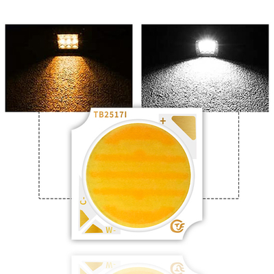 18W 25W Δύο χρώματα COB LED Chip 2800k 6500k 1919 LED COB Ρυθμικό Φωτογραφικό Φωτό