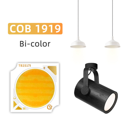 18W 25W Δύο χρώματα COB LED Chip 2800k 6500k 1919 LED COB Ρυθμικό Φωτογραφικό Φωτό