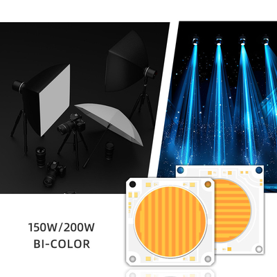 5454 Bi-Color 2700k 6500k Cct Υψηλή ισχύς 1500w 200w Cob Led Chip Module για φωτογραφική λάμπα