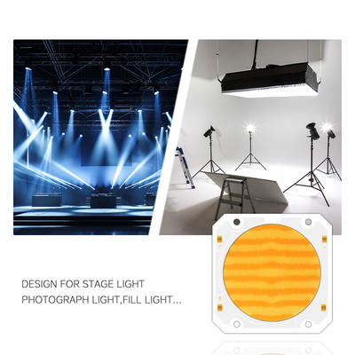 Υψηλής ισχύος Bi Color 300W 6060 Flip Chip Custom Cob Led Chip για εμπορικό Led Light Φως σκηνής