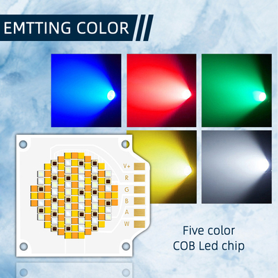 3538 250W Πέντε χρώματα COB LED Chips με 620nm/460nm/520nm/2700K/6500K CCT και 24-26V