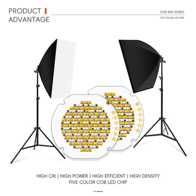 ΣΕΡΙΑ R50 Υψηλής ισχύος Πέντε χρώματα COB LED Chip 300W/700W Ζεστό Λευκό Κόκκινο Πράσινο Μπλε RGB UV IR υπέρυθρο Φως Πλημμύρας