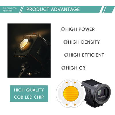 υψηλής ισχύος 200W 6060 led cob chip bi color chip για φωτισμό φωτογραφίας