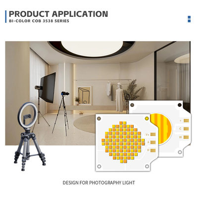 350w 200+200w Φωτογραφία Φως LED Chip, CRI96 COB LED CHIP 2700-6500K 4000K για τα φώτα σκηνής