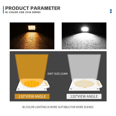 350w 200+200w Φωτογραφία Φως LED Chip, CRI96 COB LED CHIP 2700-6500K 4000K για τα φώτα σκηνής