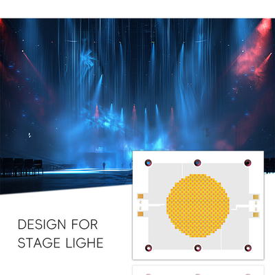 120100 Bi-Color 2700K 6500K CCT Υψηλής ισχύος 1200W+1200W COB LED Chip Module για φωτοβολταϊκό λαμπτήρα