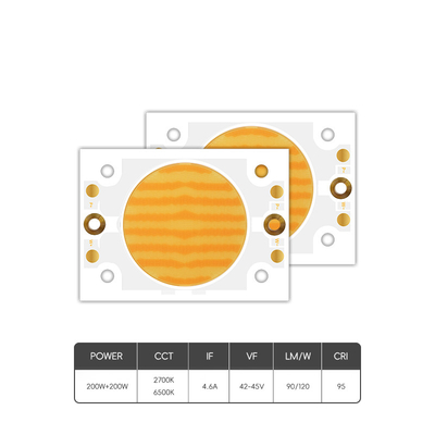 LED COB Chip 200W VF 45V LED Beads DIY Πλήρες φάσμα Προσαρμόσιμο