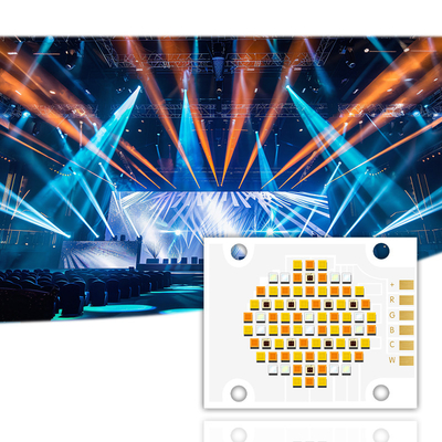 180W RGBCW COB LED Chips για Φωτογραφία Φώτα 5 χρώματα σε 1 EMIT Μέγεθος 32MM Υψηλό CRI 95