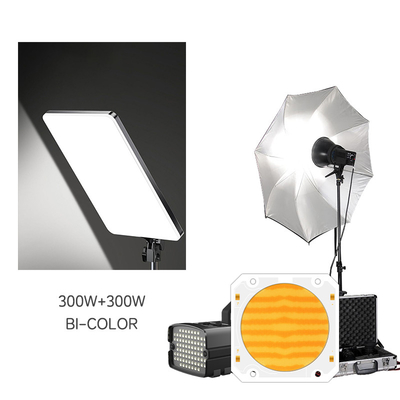 60*60 195-205V 300W 300W Δύο CCT LED COB 200W 200W Bi Color COB LED Chip με 90LM/W και CCT 620nm/460nm/520nm/2700K/6500K