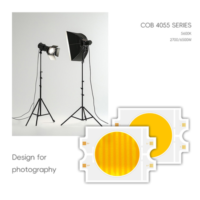 40x55mm COB Light Board LED Surface Light Source Cold and Warm Φυσικό Λευκό Μπλε Κόκκινο 75V 300W Led Chip