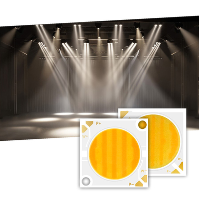 2424 Bicolor COB LED CCT 2700k έως 6500k High CRI95 COB LED Chip Reflector Shape R21mm 40W+40W 100-110lm/w 1.1A 36-38V Φώτα COB