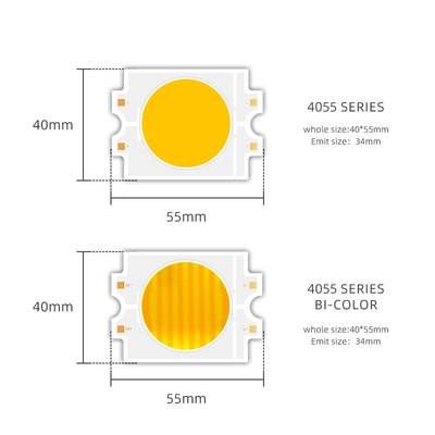 300w 5600k Led Chip με υψηλή LM / W 90/120 αποδοτικότητα και προσαρμογή CCT 1800K 2000K 3000K 4000K 5000K 6000K