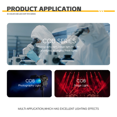 600W RGBWW Flip Chip Factory Προσαρμογή High Out Put COB Led Chip