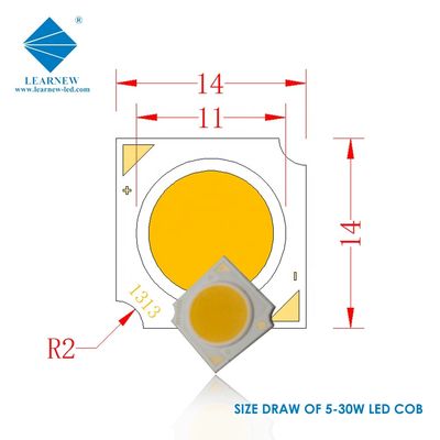 1414 1919 Σειρά COB LED Chip 3W-30W υψηλό CRI 80-98 για εμπορικό φωτισμό