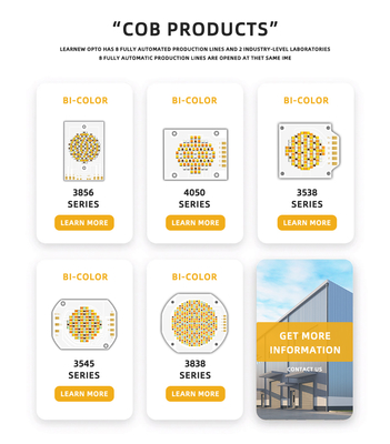 Διπλού Χρώματος COB LED Chip 200W 4055 για Φωτισμό Φωτογραφίας 2700K/6500K