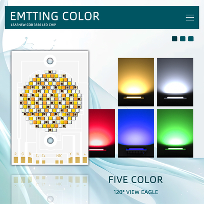 3856 COB LED Chip 300W 36-39V RGBCW για Φωτιστικά Φωτογραφίας