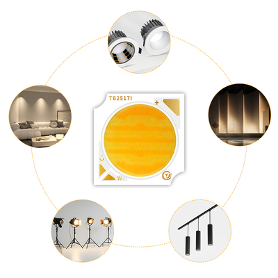 Διχρωματικό LED chip 18W-30W 2800K-6500K ρυθμιζόμενο COB Ra90