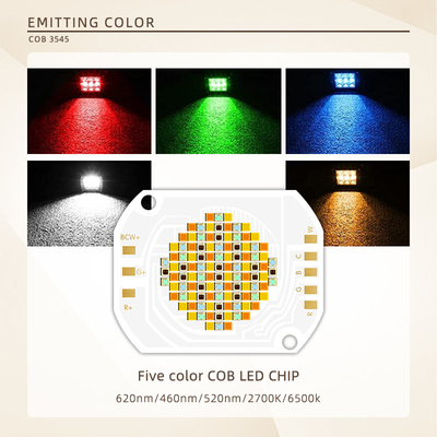 3545 LED Chip 350W RGBCW 45-48V Υψηλή φωτεινότητα COB
