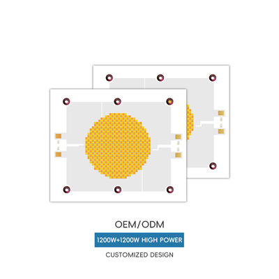 Τσιπ LED COB υψηλής απόδοσης με 10000 ώρες λειτουργίας, γωνία θέασης 120° και υλικό Algainp για φώτα σκηνής και φωτογραφίας