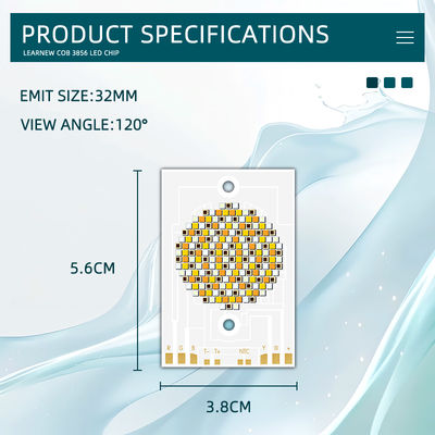 5-σε-1 RGBWW COB LED Chip 300W 500W 460/520/620NM για Φωτισμό Σκηνής και DIY Projects