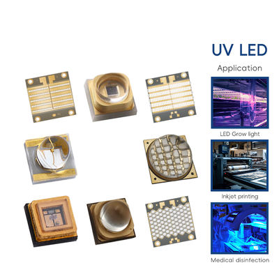 Βαθιά UV LED Chip 250-280nm 0.5W 1W 3W 5W Επιλογές για ιατρικό και εργαστηριακό εξοπλισμό & αποστείρωση αέρα και νερού