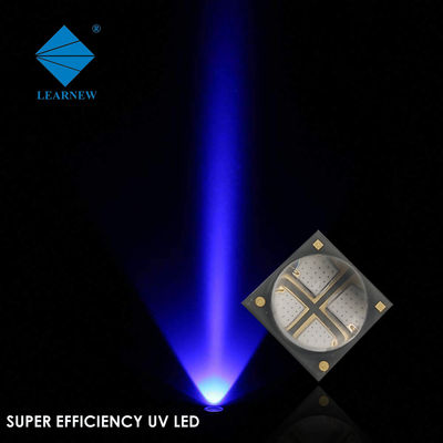Ισχυρή εκπομπή 10W UVA SMD6868 365nm Μωβ Λάμψη UVA LED Chip για Εφαρμογές Στερεοποίησης UV Μη Ορατού Φωτός