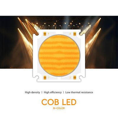 Χονδρικό Μεγάλη φωτεινή απόδοση 300W+300W 5555 Bicolor High Power COB LED Chip High CRI 95 Λευκό COB για Φωτογραφικό Φως Βίντεο