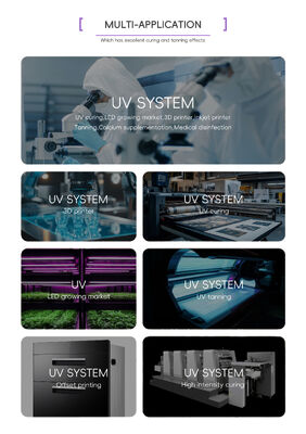 1.5M UV LED Σωλήνας 365nm 370nm 100W 120W UV Λάμπα Σωλήνας Ιατρική 1.7M AC Σχεδιασμός Κρεβατιού Μαυρίσματος UV LED Φωτοθεραπεία Ειδικός