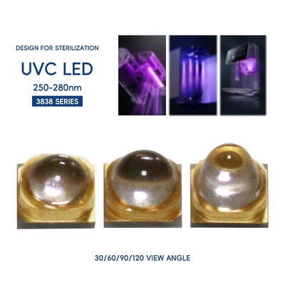 UV Led 270nm 3838 254nm UV LED υψηλής ισχύος UV UVC LED UV-C LED 265nm UVC LED 270nm UV-C LED 1W 3W
