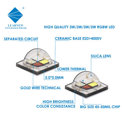 LED Υψηλής Ισχύος 1w/3w Smd 3535 5050 Rgb/rgbw LED Υψηλής Φωτεινής Έντασης