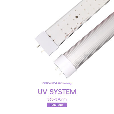 UV LED κατασκευαστής 365nm 370nm 100W 120W UV Tube Lamp Tanning BED UV LED Φωτοθεραπεία Ειδικός